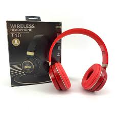 AUDIFONO BT T10 ROJO