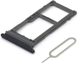 BANDEJA SIM SAMSUNG S8/+ NEGRO