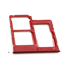 BANDEJA SIM SAMSUNG A31 ROJO 