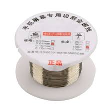 ALAMBRE DE ACERO MOLIDEBNO 0.06MM X 100